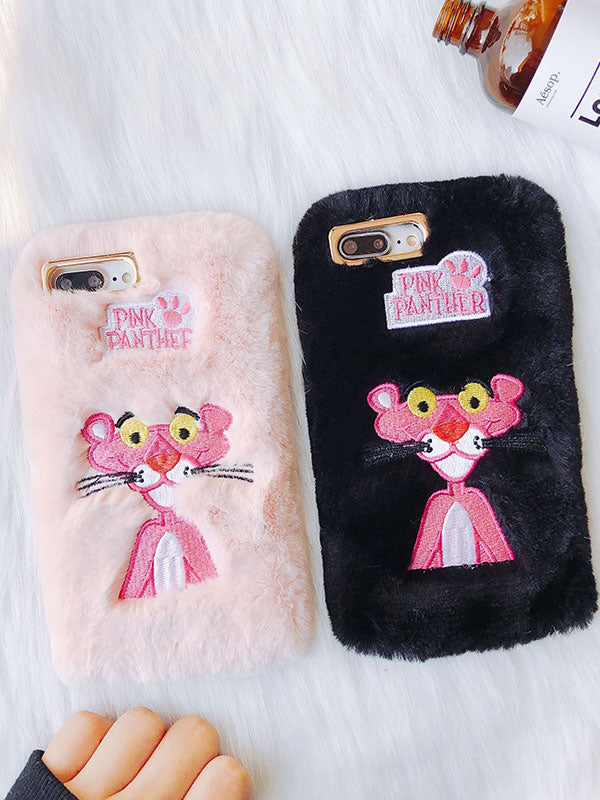 Fluffy Pink Panther Phone Case