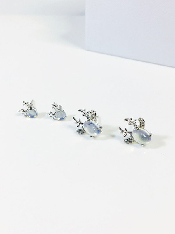 Antler Earrings 925 sterling silver