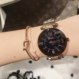 Women's Watch stars chassis numbers scale dial milan strap elegant watch