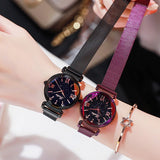 Women's Watch Personality Rhombus-shape round dial Milan strap elegant watch