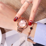 Women's Watch Round Dial Bracelet