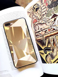 Laser Geometry 3D Diamond Glass Phone Case