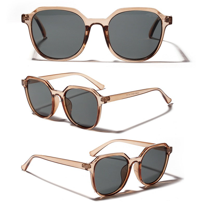 Transparent Large Frame Sunglasses – ZALLURE | Enhance yourself confidence