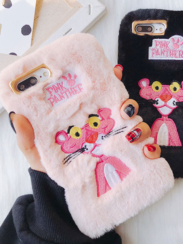 Fluffy Pink Panther Phone Case