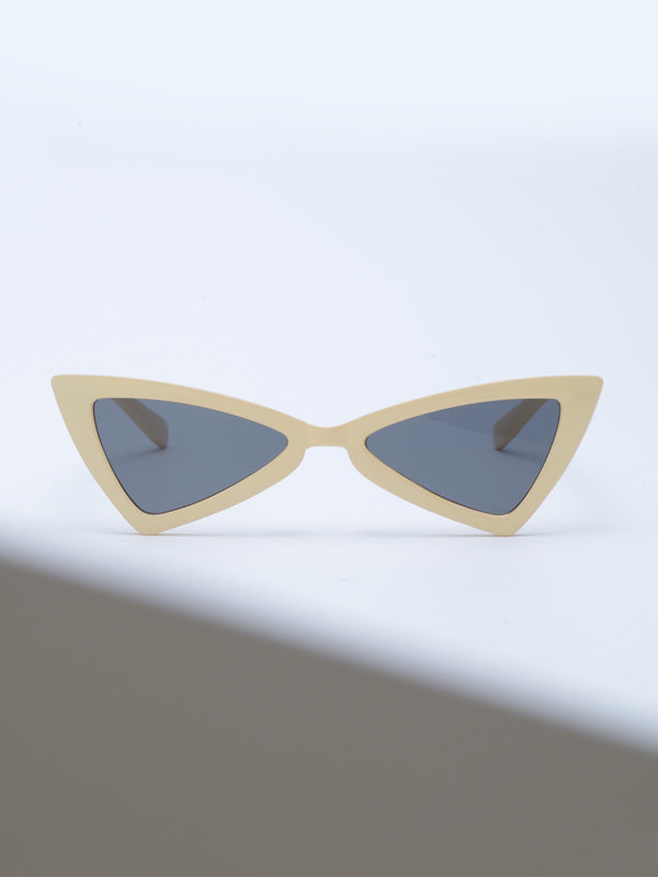 Triangle Cat Eye Frame Sunglasses
