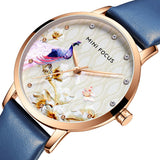 Stylish light luxury dial Japanese movement waterproof belt watch